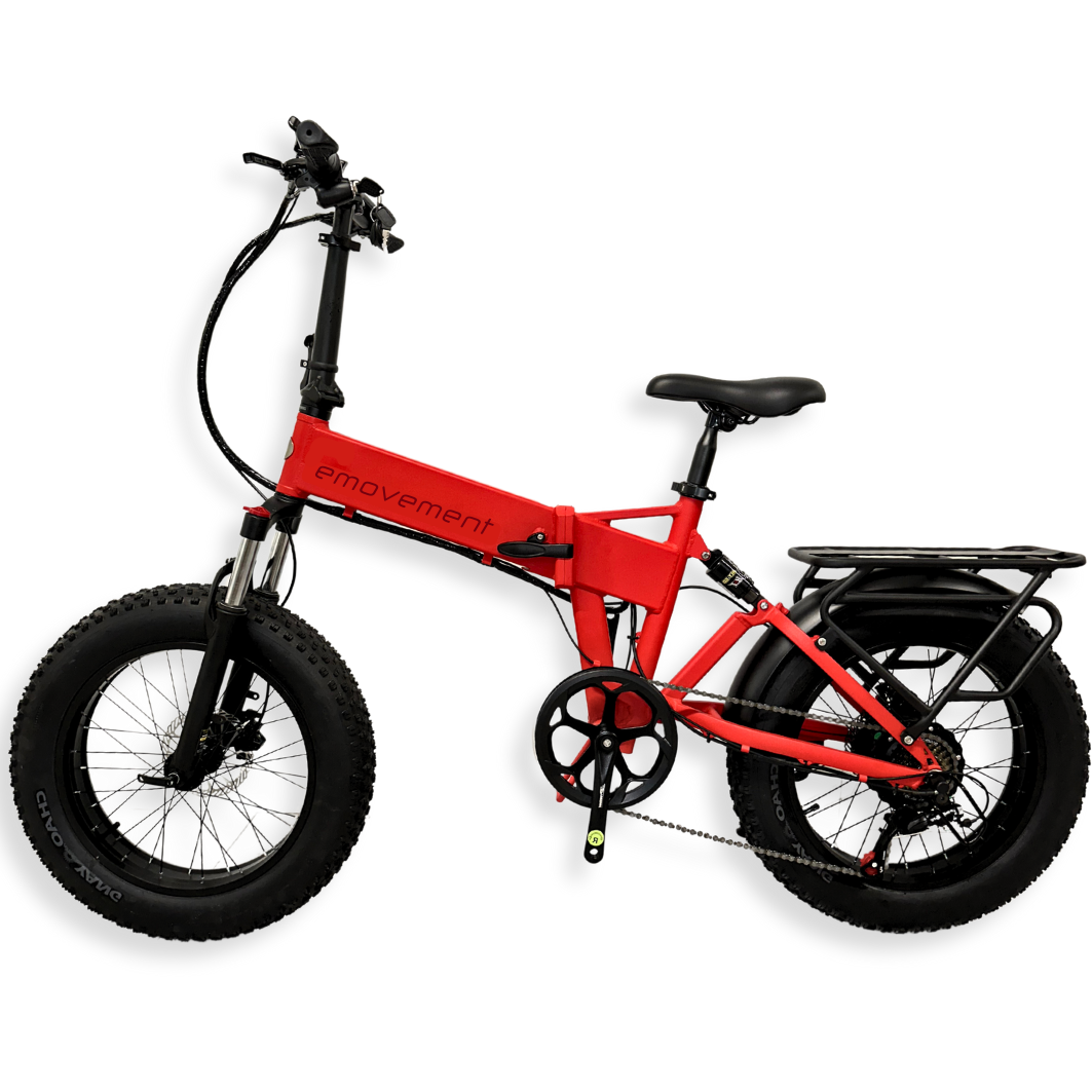 Panther Folding Fat Tyre Electric Bike Dual Suspension 250W / 500W