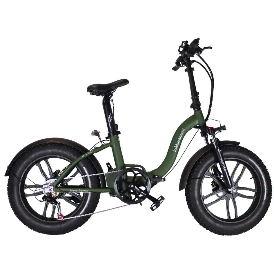 Hunter Extreme Folding Fat Tyre Electric Bike 250W / 350W / 500W