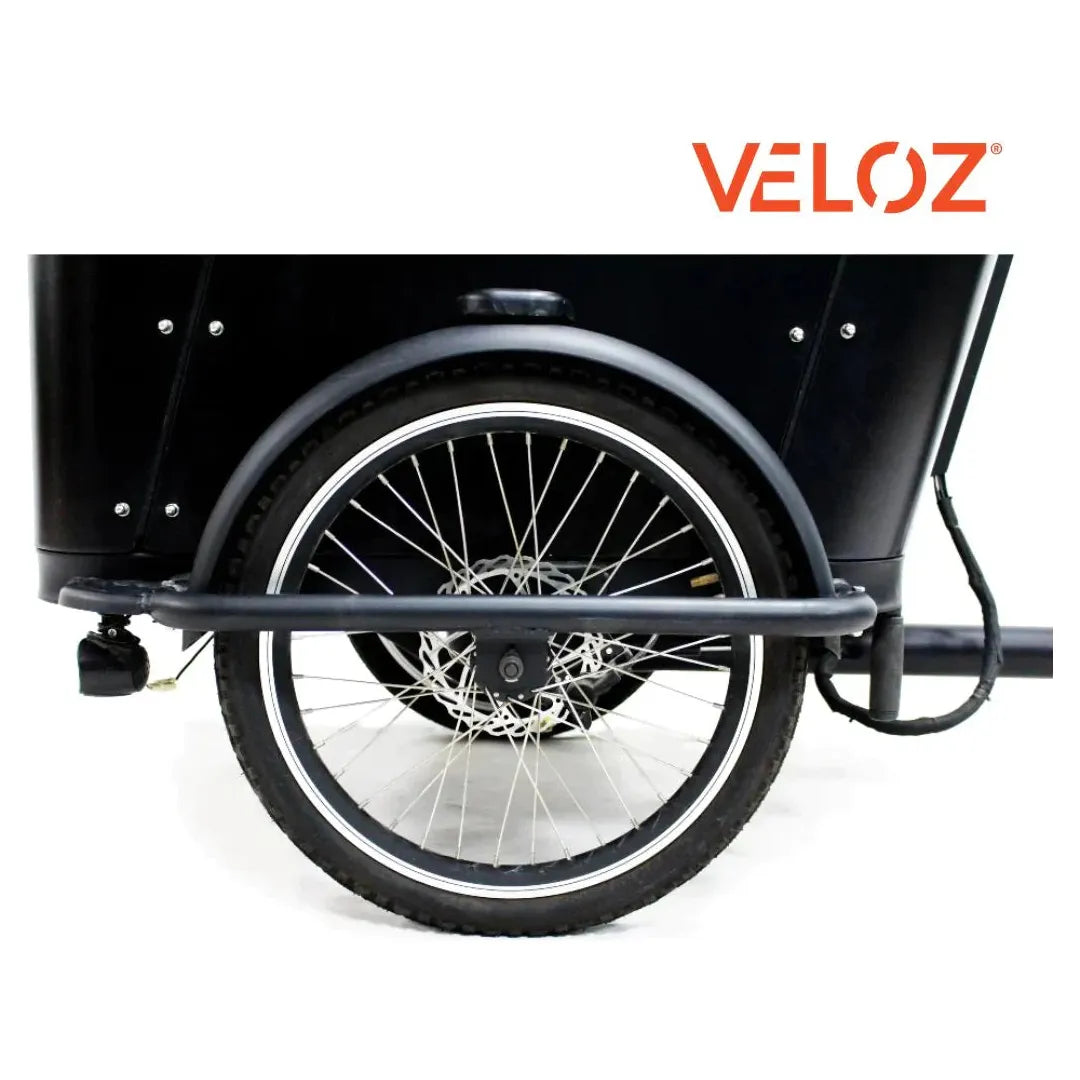 Veloz 350W Electric Cargo Trike Bike - Up and Out